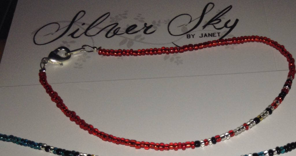 Keep Calm and Punch Nazis Morse Code Anklet