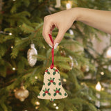 Holly Berry Wooden Ornaments.