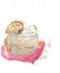 Guarding His Brother - Art Print