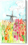 Holland In Spring - Canvas Print