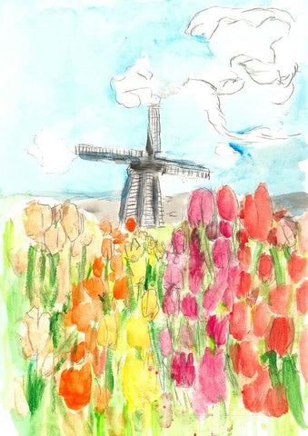 Holland In Spring - Art Print