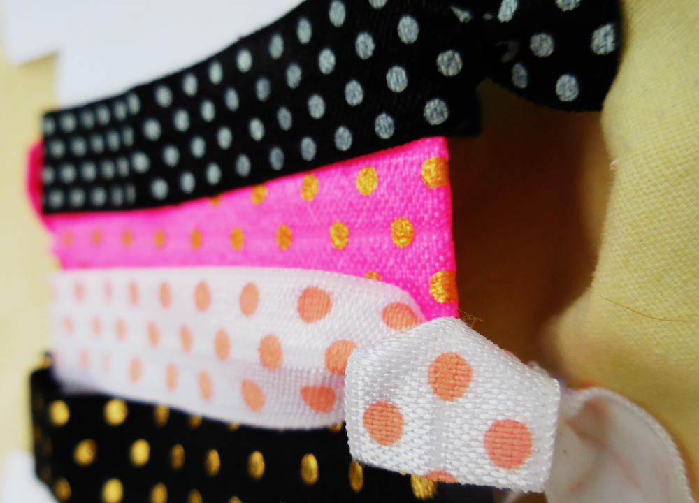 Fold Over Elastic Hair Ties
