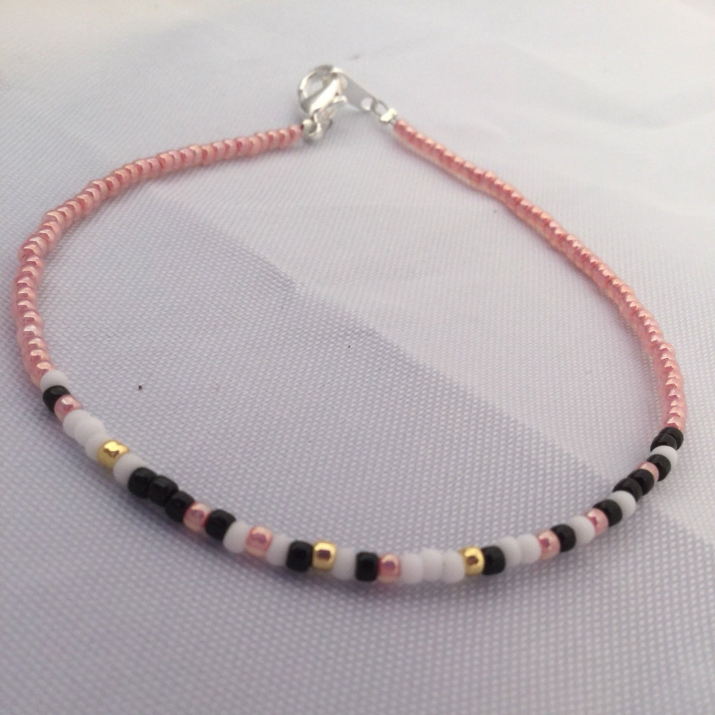 No Ban, No Wall Morse Code Bracelet
