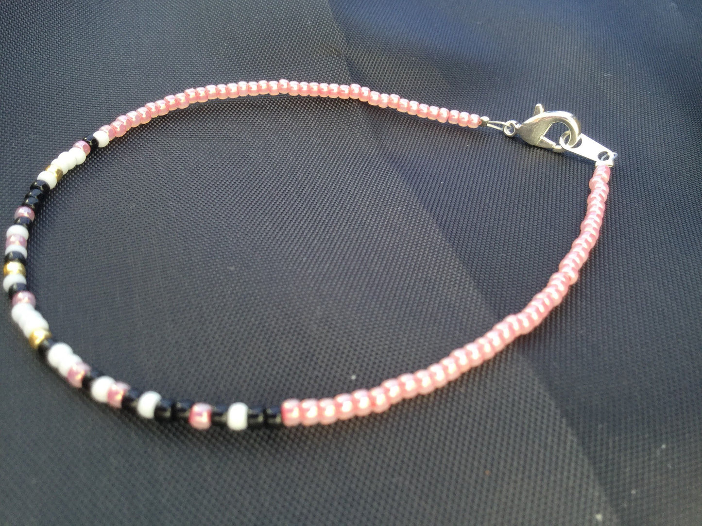 No Ban, No Wall Morse Code Bracelet