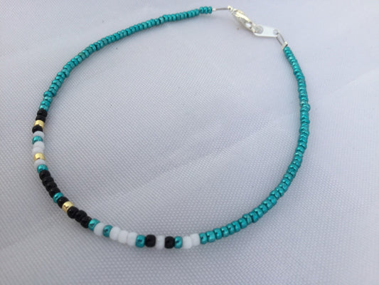 I Am The Storm Morse Code Bracelet