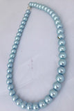 Cinderella Blue Pearl Necklace