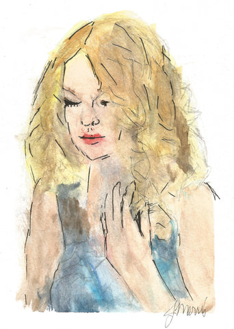 You're Not Sorry Watercolor Print