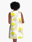 Lemony 'Tart Cutting Board' A-Line Swing Dress