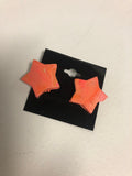 Star-Shaped Acrylic Pour Earrings