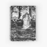 Pleasant Stroll Among the Graves at Maple Hill Cemetery Spiral Notebook