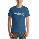 More than my disability Short-Sleeve Unisex T-Shirt