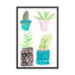 Succulentus Bellus framed poster