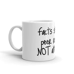 Facts should be peer reviewed Mug