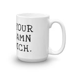 Make Your Own Damn Sandwich Mug