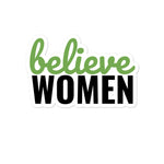 Believe Women bubble-free stickers