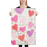 Valentine’s Cookies Canvas Print