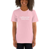 I will not let hate win Short-Sleeve Unisex T-Shirt