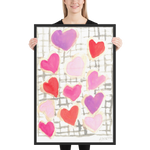 Valentine's Cookies Framed poster