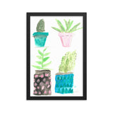 Succulentus Bellus framed poster
