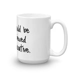 Facts should be peer reviewed Mug