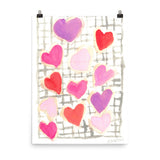 Valentine's Cookies photo paper poster
