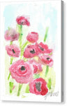 Pink Poppy Dream - Canvas Print