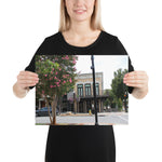 Courthouse Square in Huntsville in Summer Photo paper poster