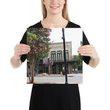 Courthouse Square in Huntsville in Summer Photo paper poster