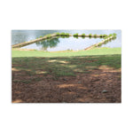 Reservoir at Brahan Spring Park In Huntsville Standard Postcard
