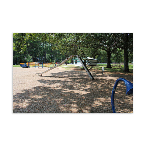Playground at Brahan Spring Park Standard Postcard