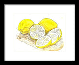 Tart Cutting Board - Framed Print
