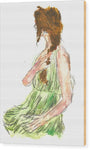The Braid - Wood Print