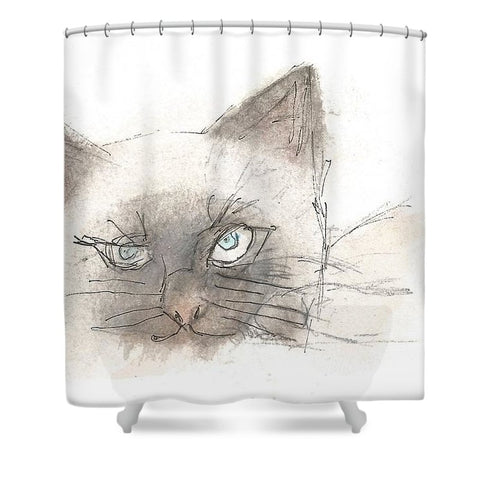 Unimpressed - Shower Curtain