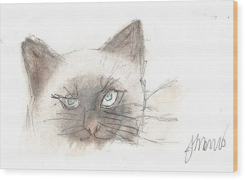 Unimpressed - Wood Print