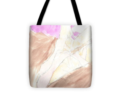 Waiting For Her Turns - Tote Bag