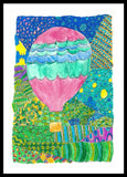 Way Up In The Clouds - Framed Print