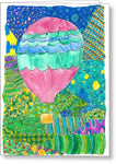 Way Up In The Clouds - Greeting Card