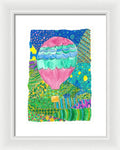 Way Up In The Clouds - Framed Print