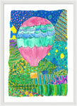 Way Up In The Clouds - Framed Print