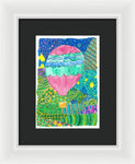 Way Up In The Clouds - Framed Print