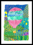 Way Up In The Clouds - Framed Print