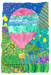 Way Up In The Clouds - Art Print