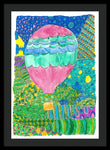 Way Up In The Clouds - Framed Print