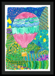Way Up In The Clouds - Framed Print
